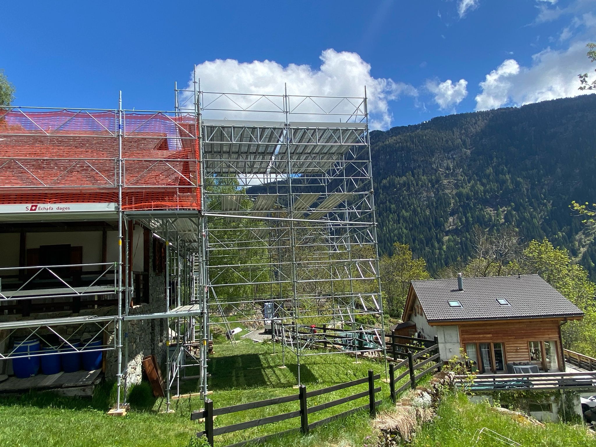 Implantation locale de notre entreprise d’echafaudage à Aigle